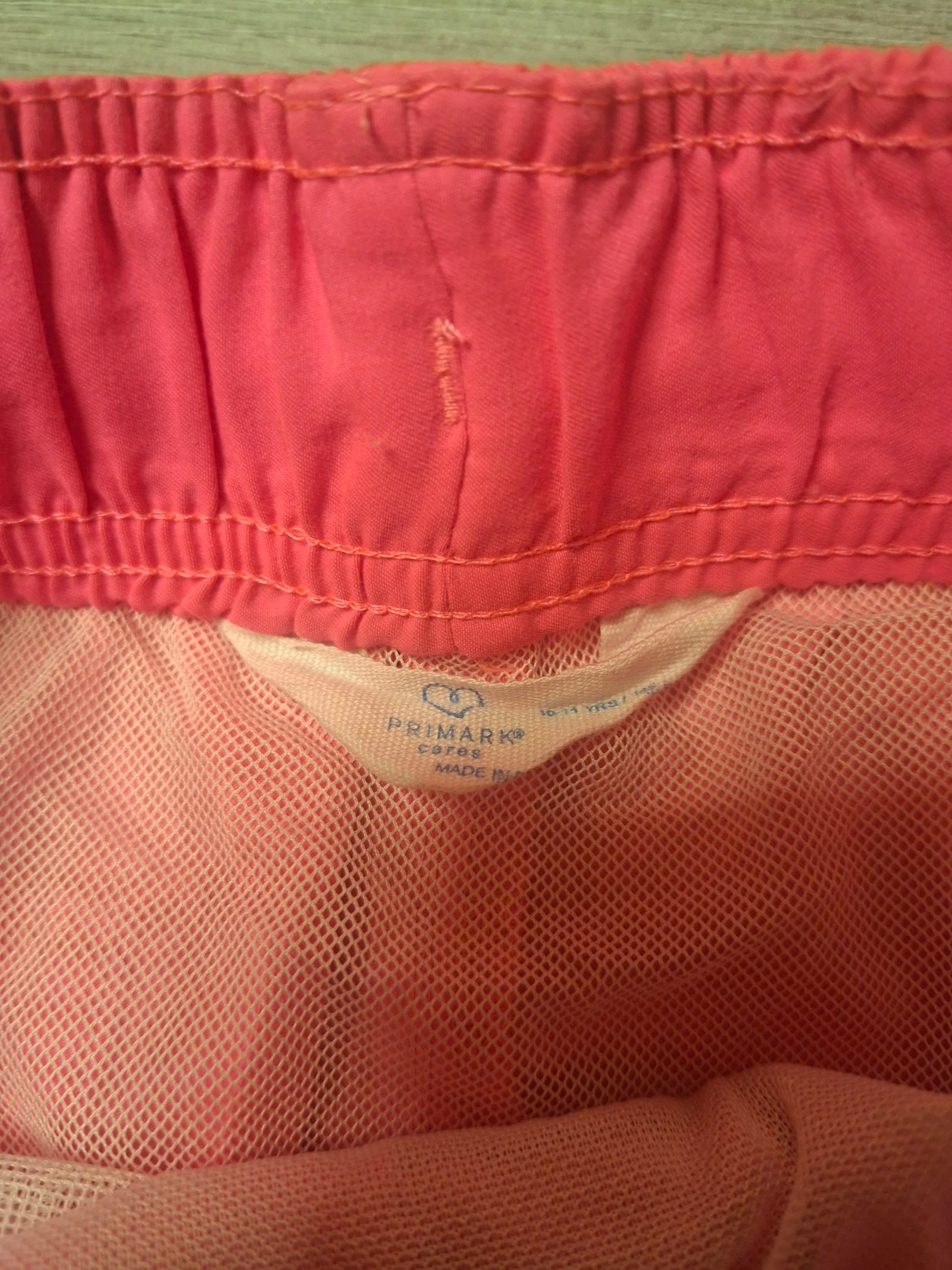 🌷F4-04🌷Zwemshort PRIMARK voor jongens – Maat 10-11 jaar (146 cm) – Modieuze fluo roze kleur🌷 – photo 3